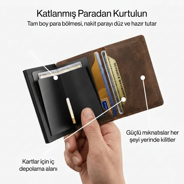 Katlanabilir cüzdan